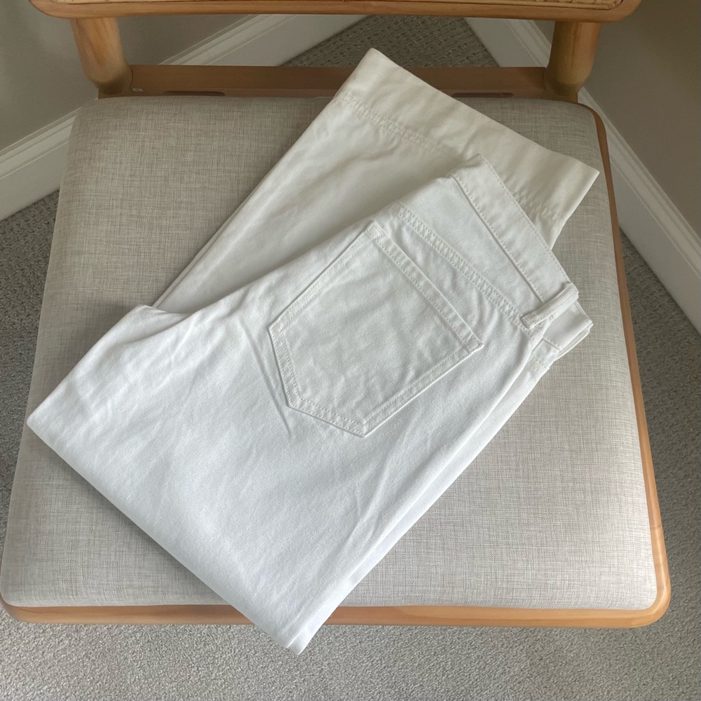 Banana Republic White Jeans